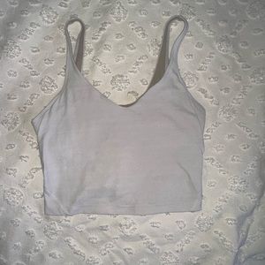 EUC White Align Tank Size 6